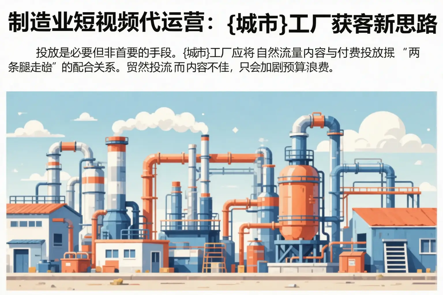 制造业短视频代运营:苏州工厂获客新思路