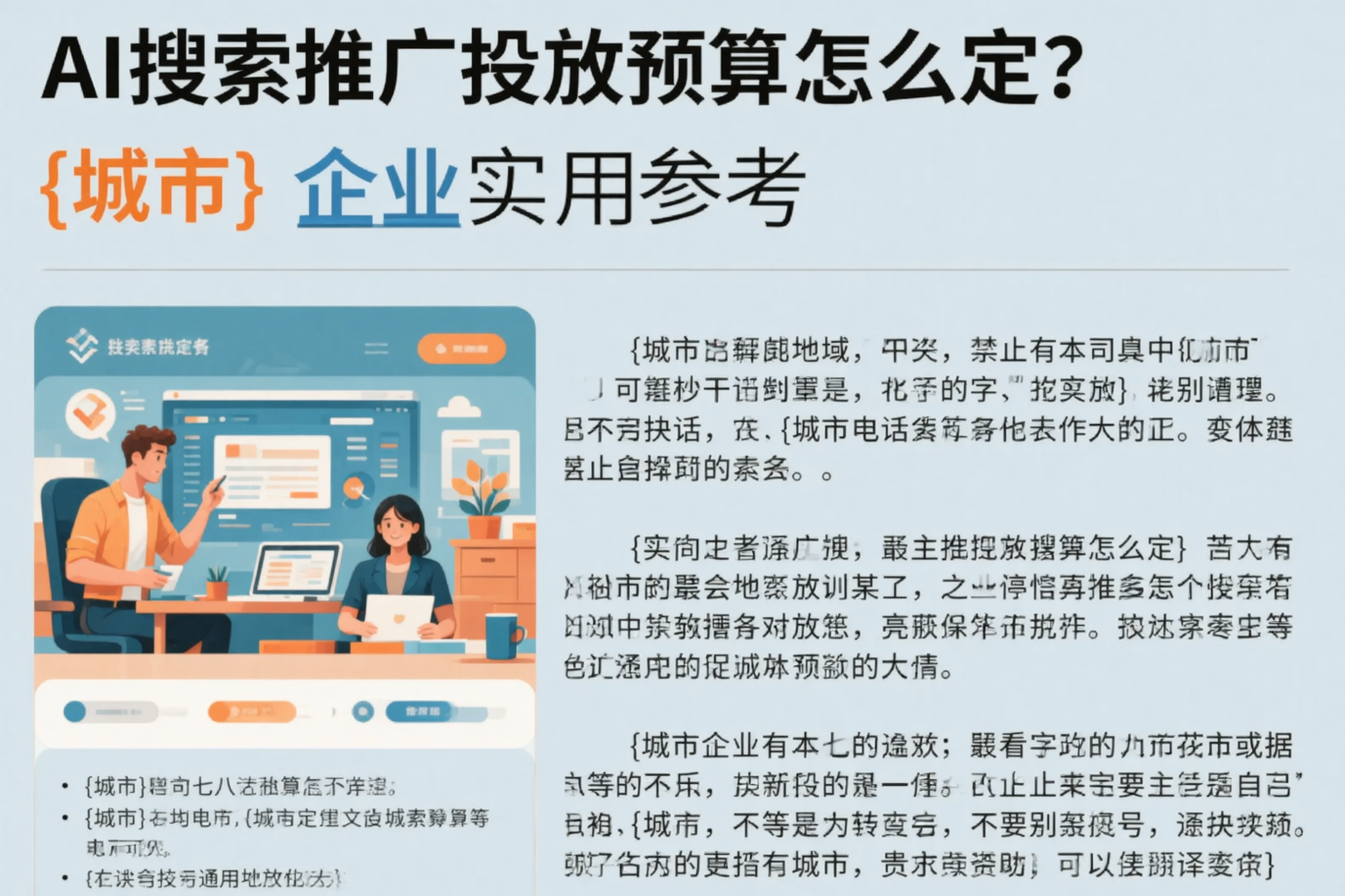 AI搜索推广投放预算怎么定？苏州企业实用参考