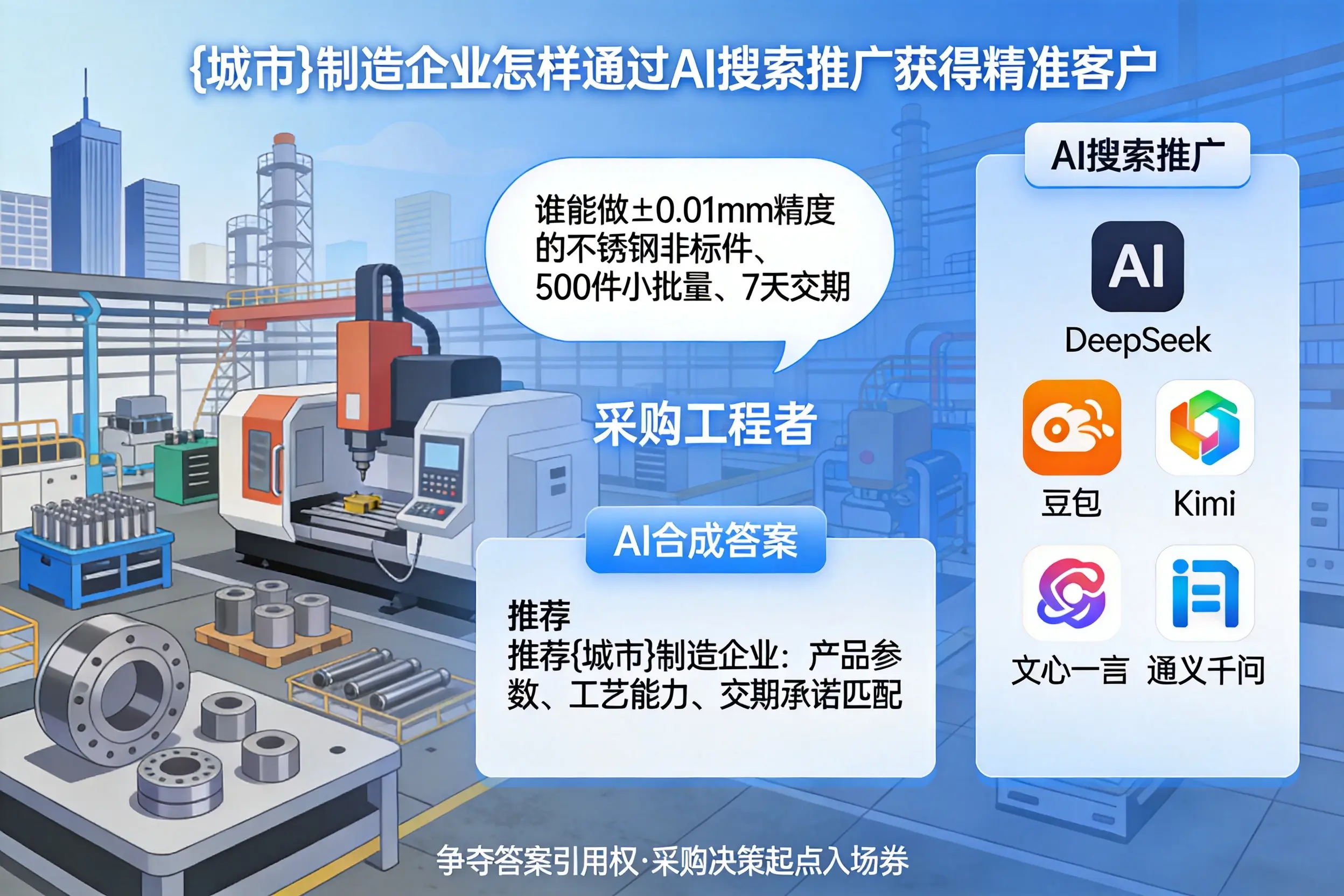 苏州制造企业怎样通过AI搜索推广获得精准客户