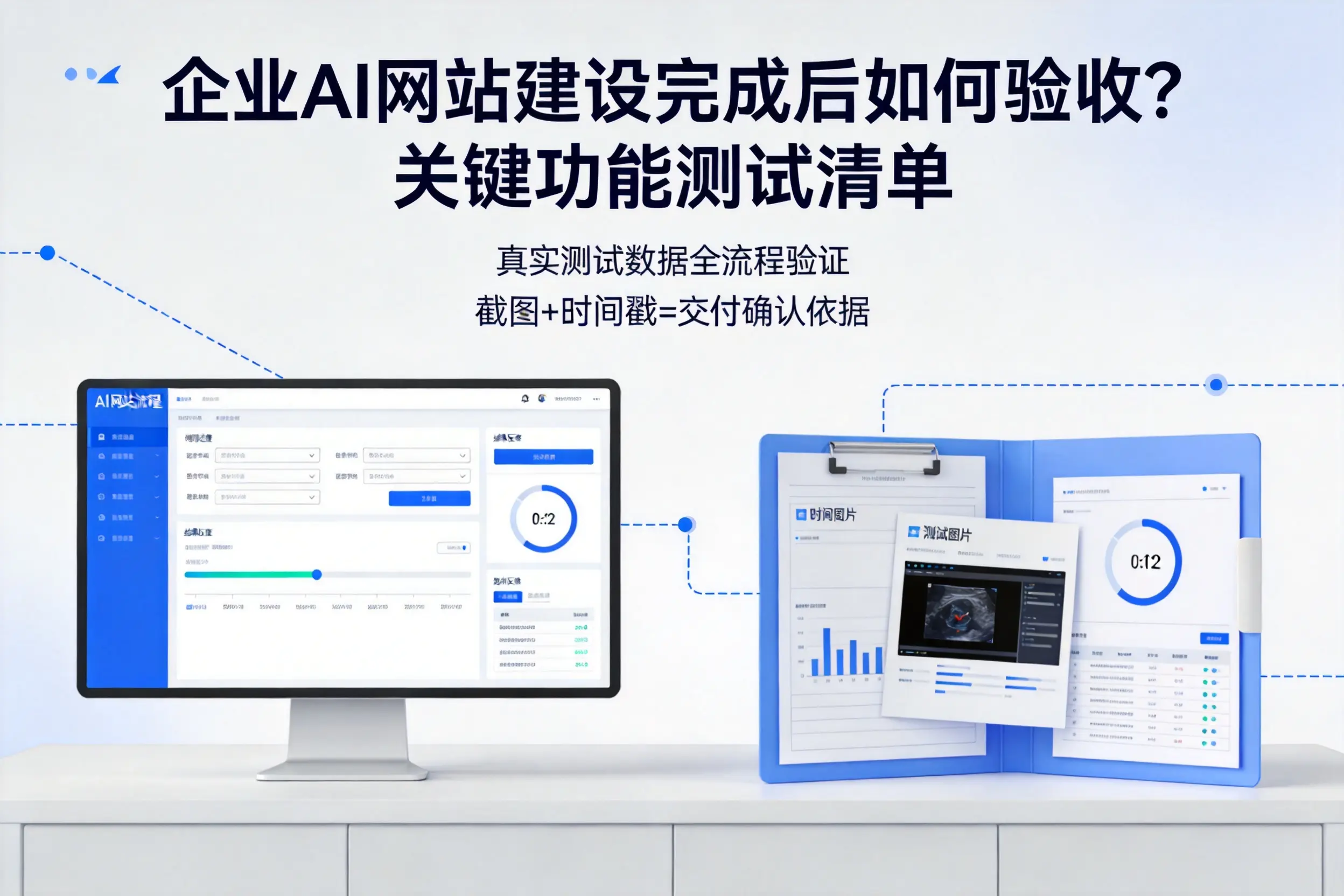 苏州企业AI网站建设完成后如何验收?关键功能测试清单